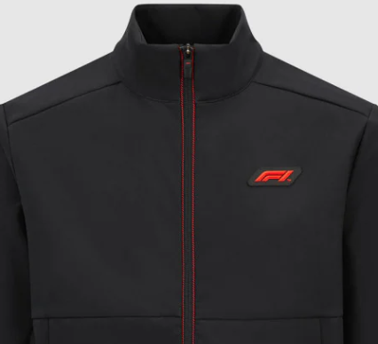 Formula 1 softshell Chaqueta, Negro
