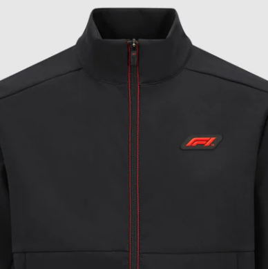 Formel 1 Softshelljacke, Schwarz