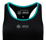 Chaleco Mercedes Racerback, Mujer, Negro