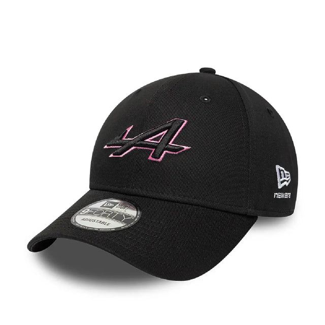 Gorra Alpesi, essential, 9FORTY, New Era, negra