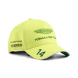 Gorra Aston Martin, equipo, Fernando Alonso, Puma, lima, 2026