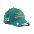 Gorra Aston Martin, equipo, Fernando Alonso, Puma, verde, 2026