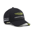 Gorra Aston Martin, equipo, Puma, negra, 2026