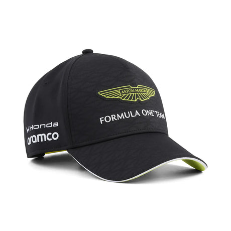 Gorra Aston Martin, equipo, Puma, negra, 2026