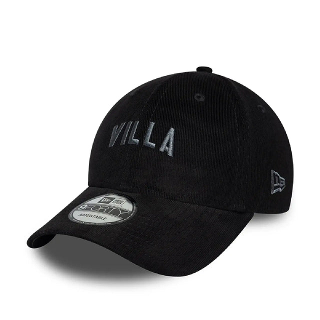 Gorra Aston Villa, con cordón, 9FORTY, New Era, negra