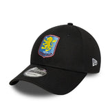 Gorra Aston Villa, core, 9FORTY, New Era, negra