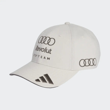 Gorra Audi, equipo, adidas, blanca, 2026