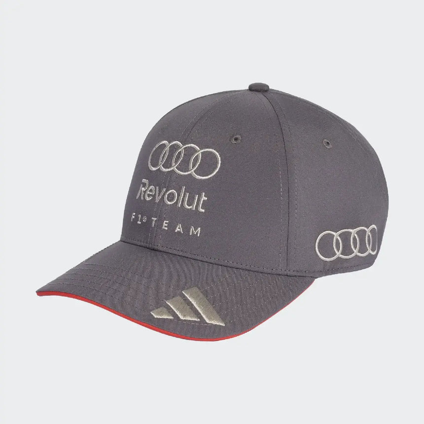 Gorra Audi, equipo, adidas, gris, 2026