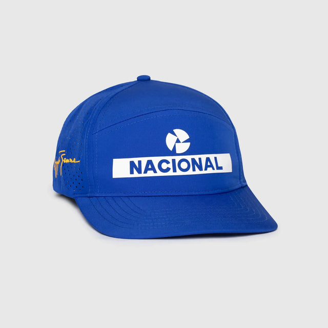 Gorra Ayrton Senna, nacional, rendimiento, azul