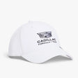 Gorra Cadillac F1, equipo, Tommy Hilfiger, blanca, 2026