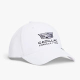 Gorra Cadillac F1, equipo, Tommy Hilfiger, blanca, 2026