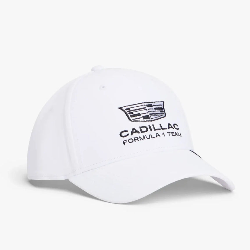 Gorra Cadillac F1, equipo, Tommy Hilfiger, blanca, 2026