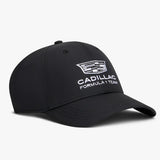 Gorra Cadillac F1, equipo, Tommy Hilfiger, negra, 2026