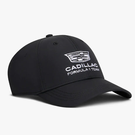 Gorra Cadillac F1, equipo, Tommy Hilfiger, negra, 2026