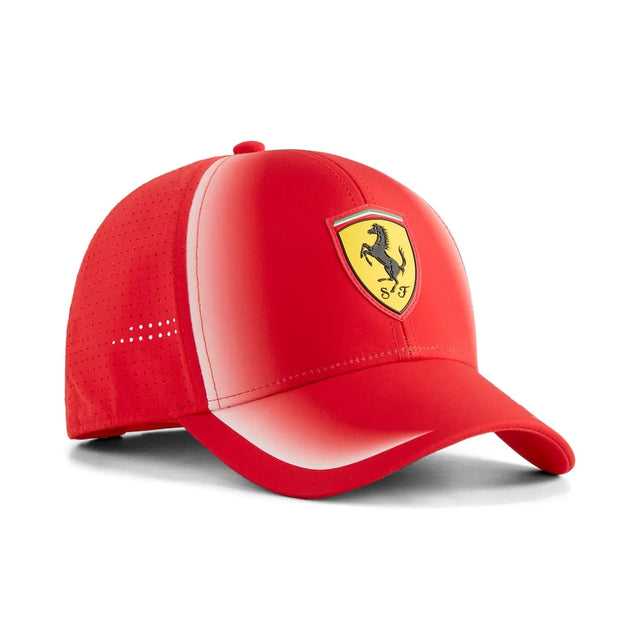 Gorra Ferrari, equipo, niño, rojo