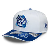 Gorra Haas F1, equipo, Oliver Bearman, 9SEVENTY, New Era, Edición Especial Japón, blanca, 2026