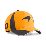 Gorra McLaren, equipo, niños, papaya, 2026