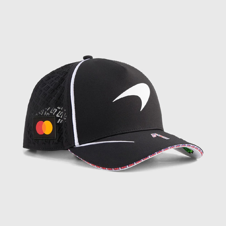 Gorra McLaren, Lando Norris, Edición Especial Silverstone, PUMA, negra, 2026