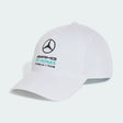 Gorra Mercedes, Dna, adidas, blanca