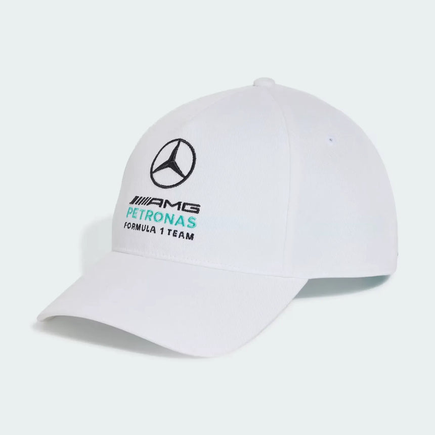 Gorra Mercedes, Dna, adidas, blanca