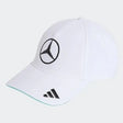 Gorra Mercedes, equipo, adidas, blanca