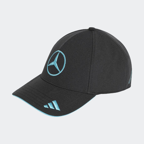 Gorra Mercedes, equipo, adidas, George Russell, negra