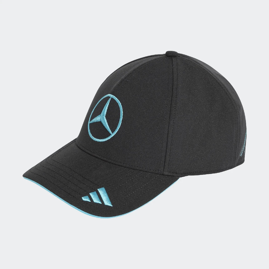 Gorra Mercedes, equipo, adidas, George Russell, negra