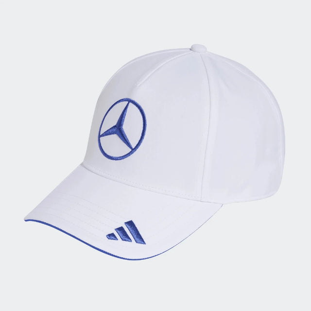 Gorra Mercedes, equipo, adidas, Kimi Antonelli, blanca