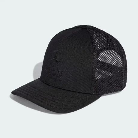 Gorra Mercedes, Stealth, adidas, negra, 2026