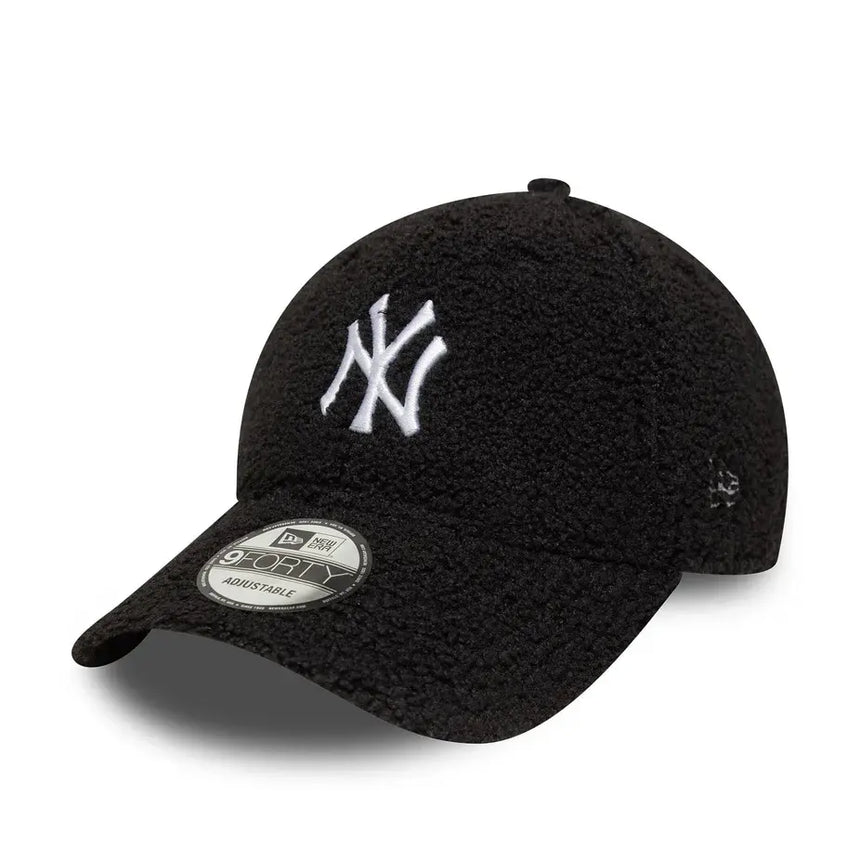 Gorra New York Yankees, borg invernal, New Era, 9FORTY, negra