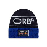 Gorra Red Bull, equipo, punto de canalé, azul, 2026