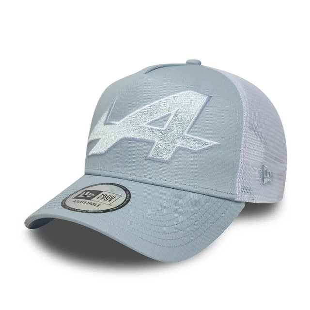 Gorra trucker Alpine, estacional, azul
