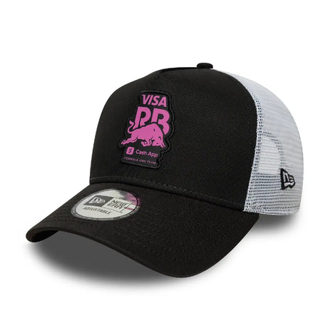 Gorra trucker Visa RB, de temporada, negra