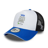 Gorra trucker Visa RB, essential, blanca