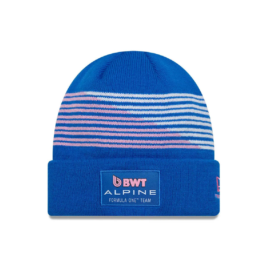 Gorro Alpesi, equipo, Pierre Gasly, tejido acanalado, azul, 2026