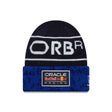 Gorro Red Bull, equipo, de canalé, niño, azul, 2026