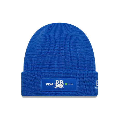Gorro Visa RB, equipo, punto acanalado, azul, 2026
