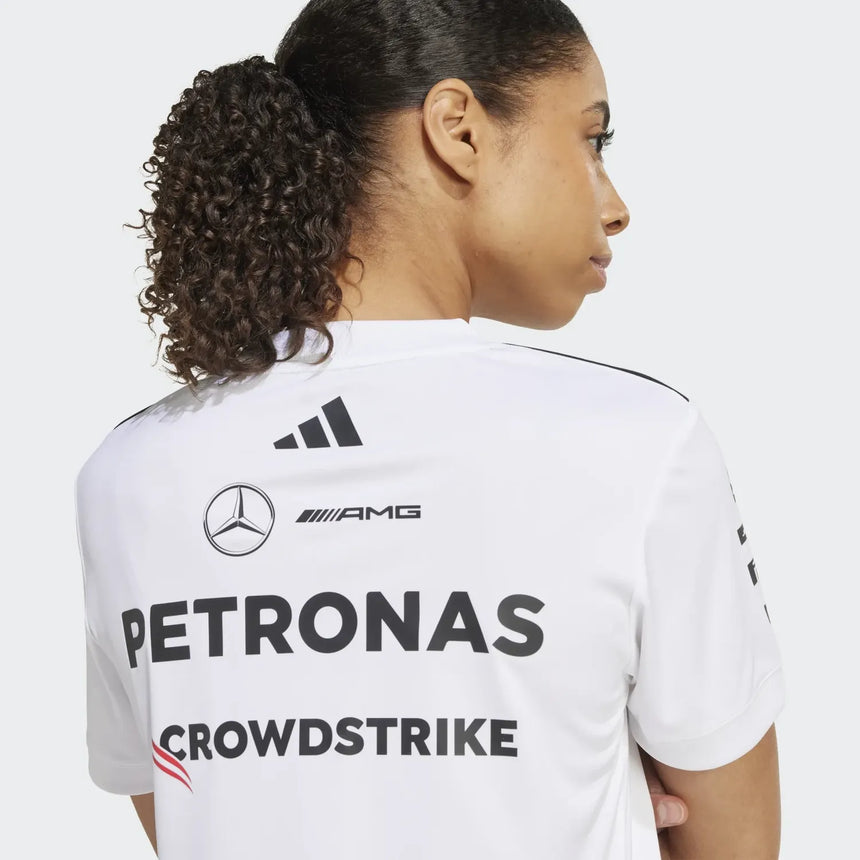 Mercedes Camiseta Piloto de Manga Corta - Mujer 🔥