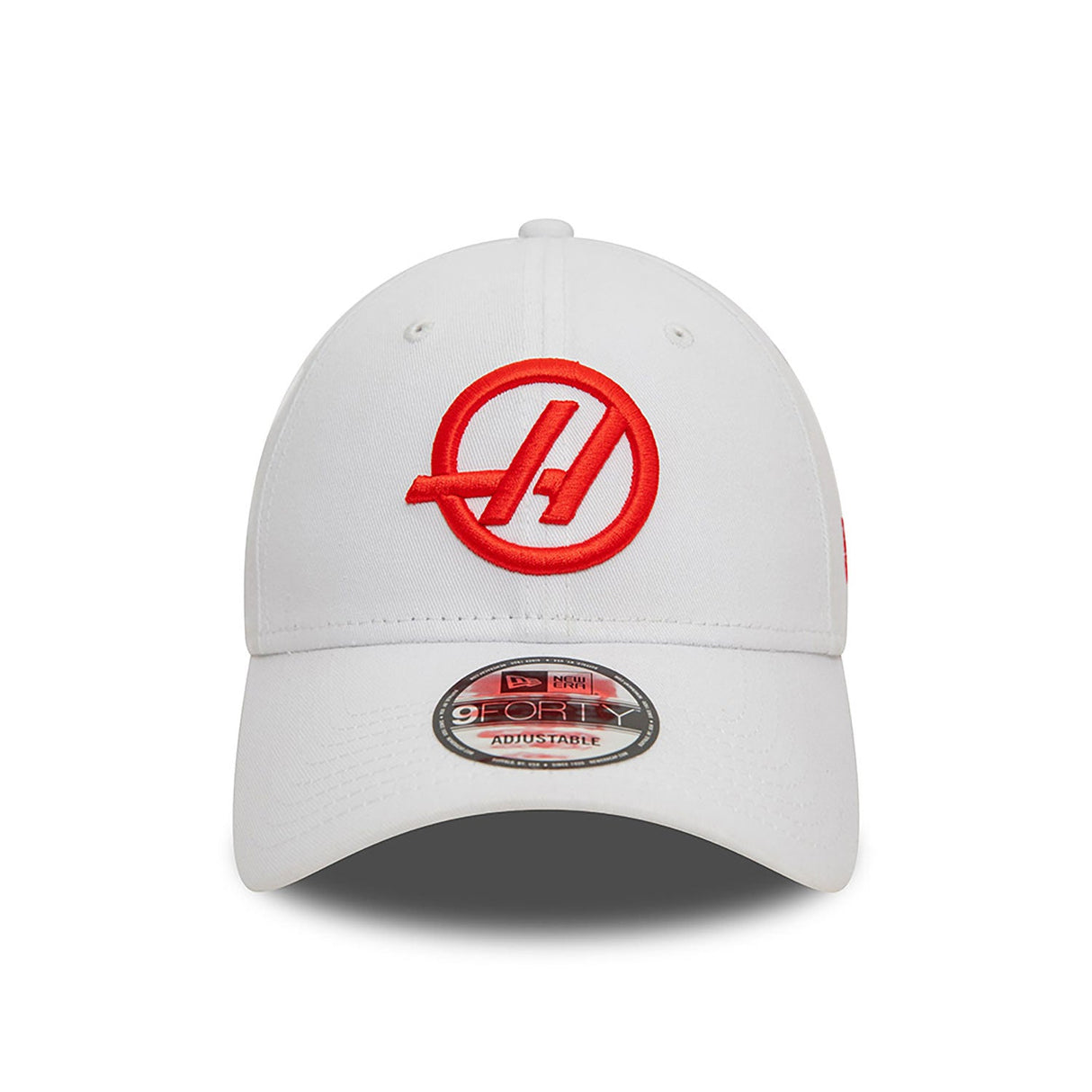 Gorra Haas, NEW ERA, 9FORTY, blanco