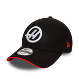 Gorra Haas, NEW ERA, 9FORTY, team, negro, 2024