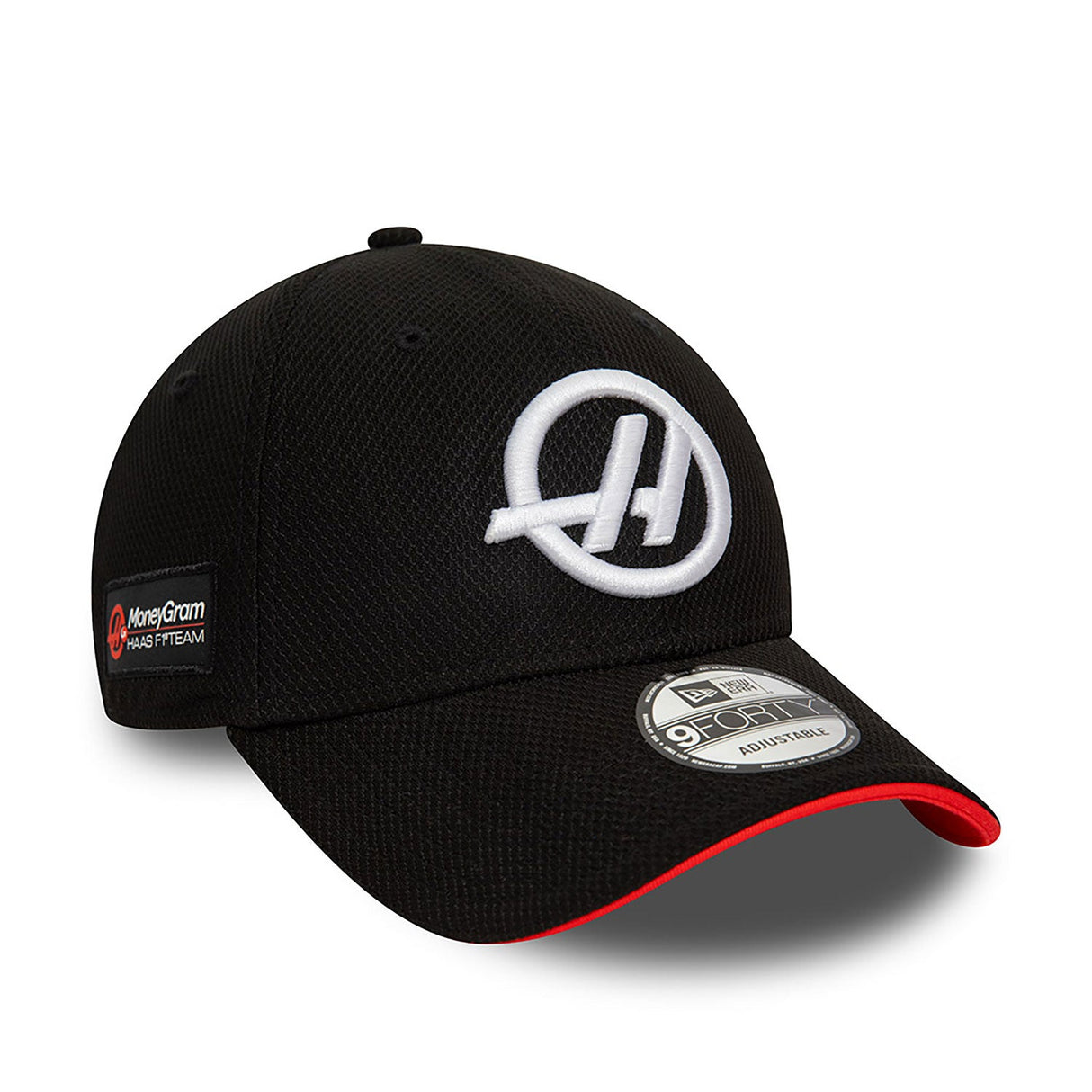 Gorra Haas, NEW ERA, 9FORTY, team, negro, 2024