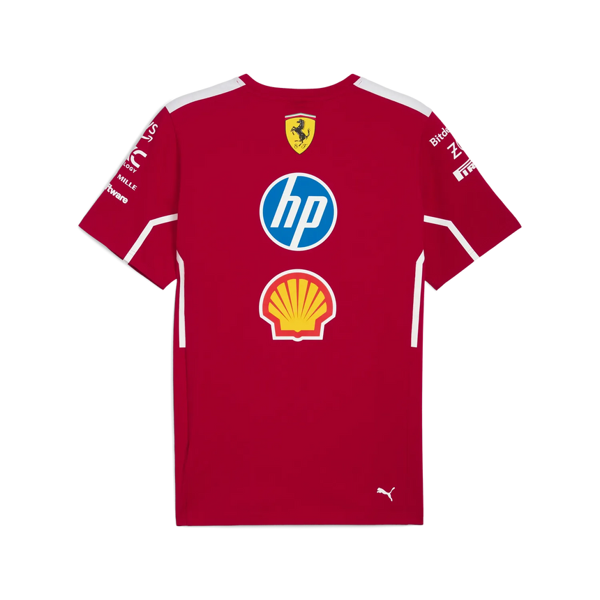 Scuderia Ferrari Equipo Camiseta Cuello Redondo 🔥