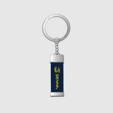 Llavero Ayrton Senna, firmado, azul