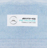 Mercedes, Bucket Hat, George Russell, Special Edition Silverstone, azul, 2022,