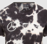 Mercedes, Mujer, Camiseta Tie Dye, gris