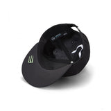 Mercedes Flatbrim Cap, Lewis Hamilton, Adult, Black, 2019