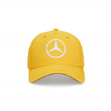 Mercedes Hamilton Baseball Cap, Abu Dhabi GP, Adult, Yellow, 2020