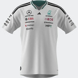 Mercedes Mez, csapat, adidas, blanco