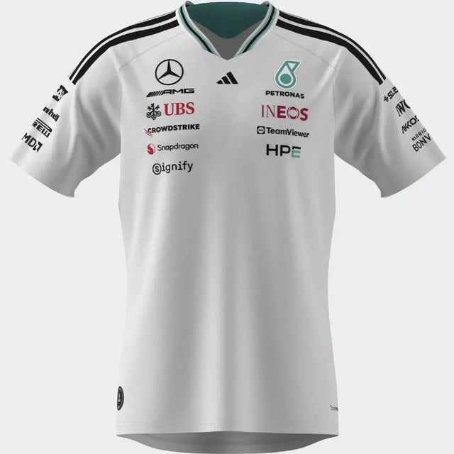 Mercedes Mez, csapat, adidas, blanco