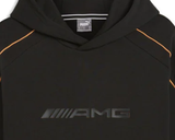 Mercedes sudadera con capucha, Puma, negro